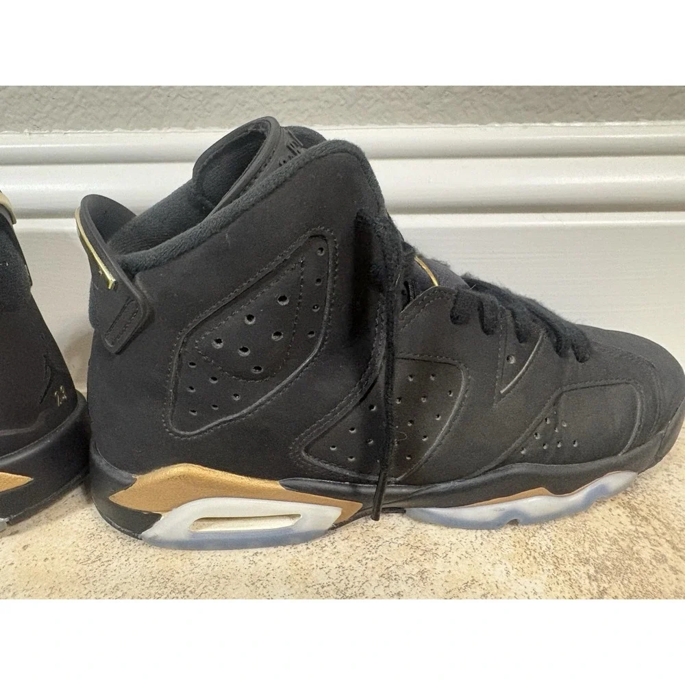 Air Jordan 6 Retro Defining Moments DMP Black Metallic Gold 6y CT4964-007